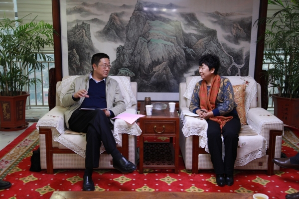 河北省教育厅王廷山副厅长到太阳官网调研学科建设工作