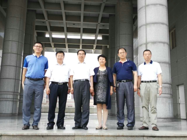 河北工程大学党委常委王林昌一行来太阳官网考察